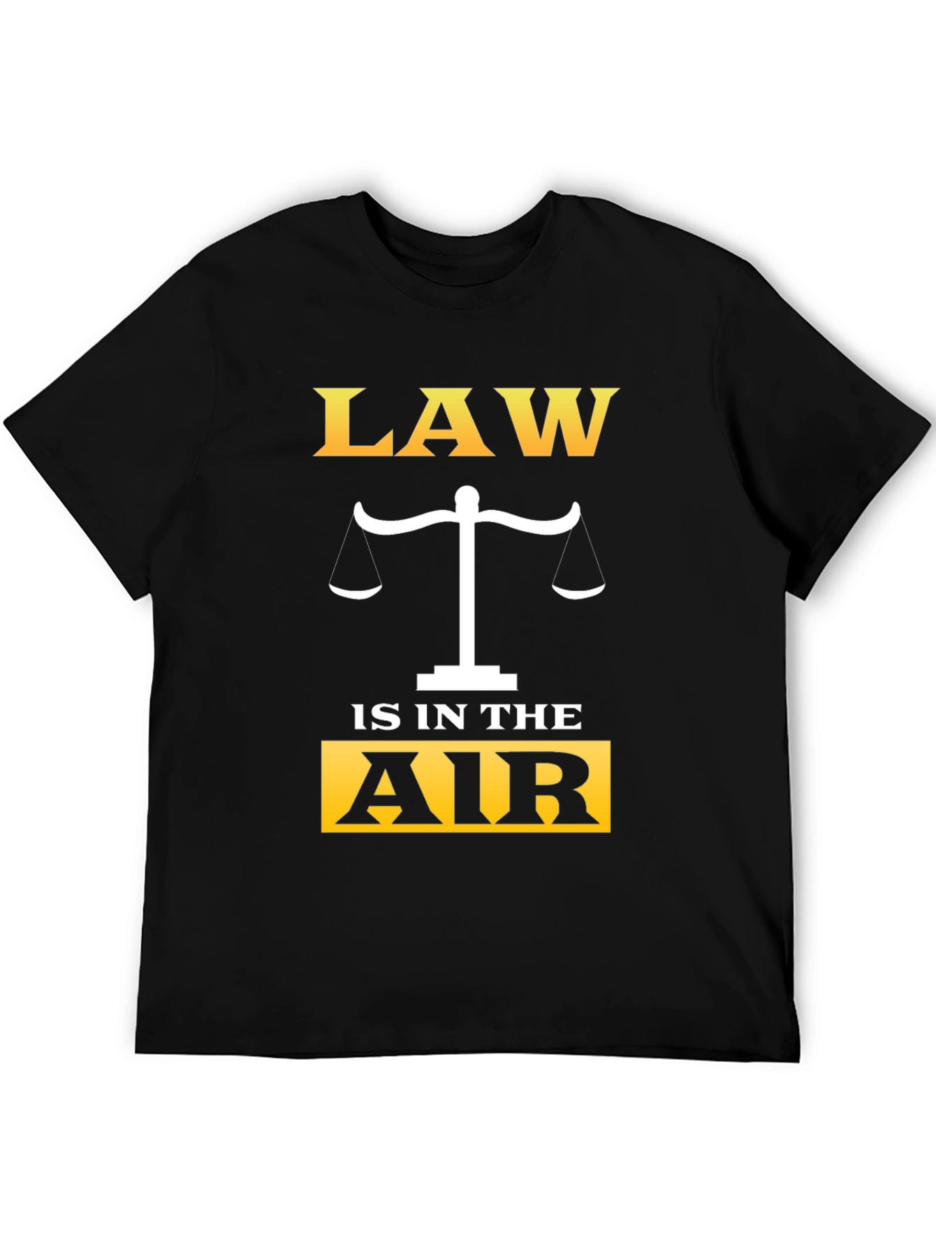 Law is in the Air Graphic T-Shirt