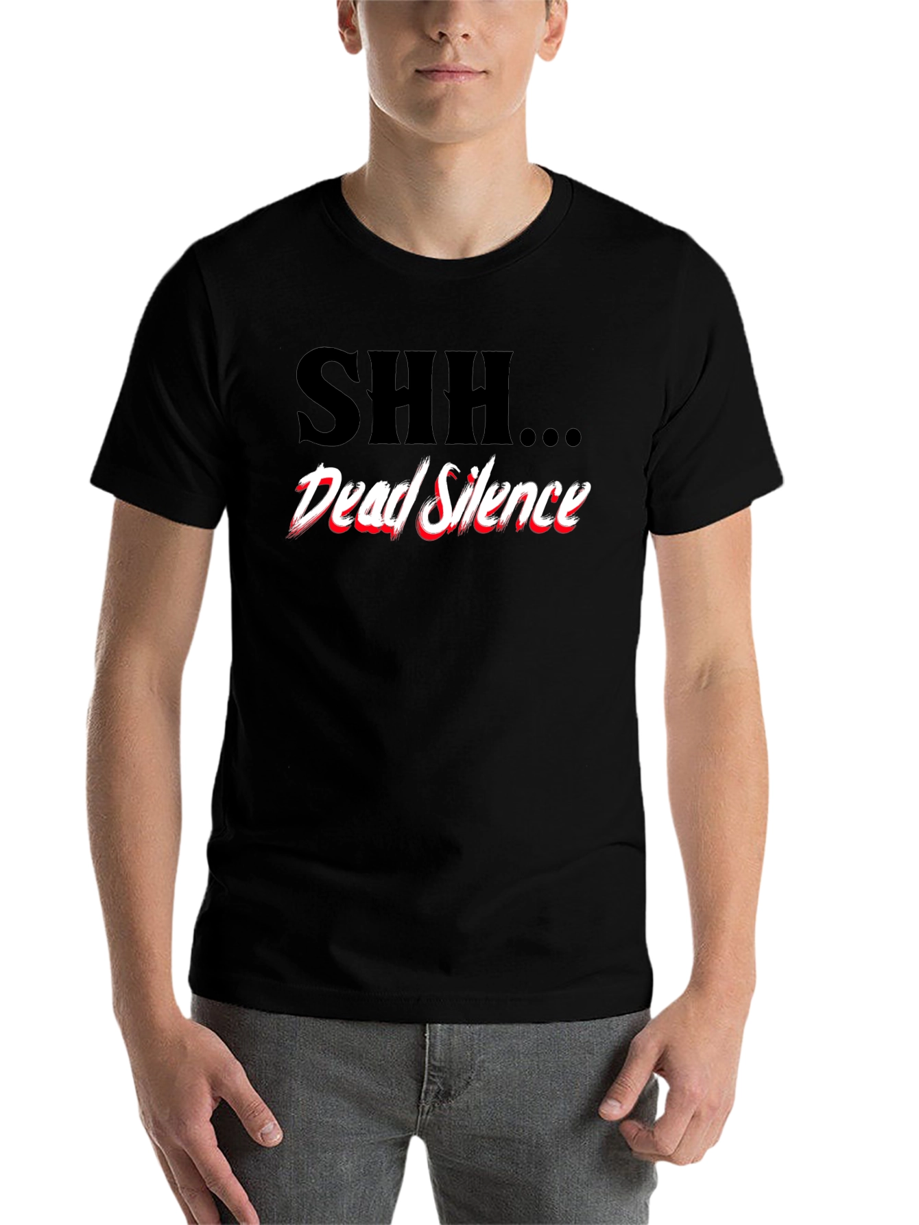 Dead Silence Graphic T-Shirt - Casual Style