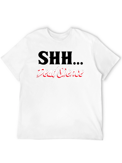 Dead Silence Graphic T-Shirt - Casual Style