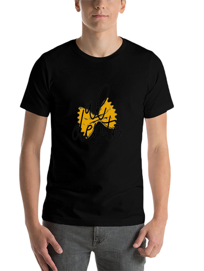 Al Dente Pasta Bowtie Graphic T-Shirt