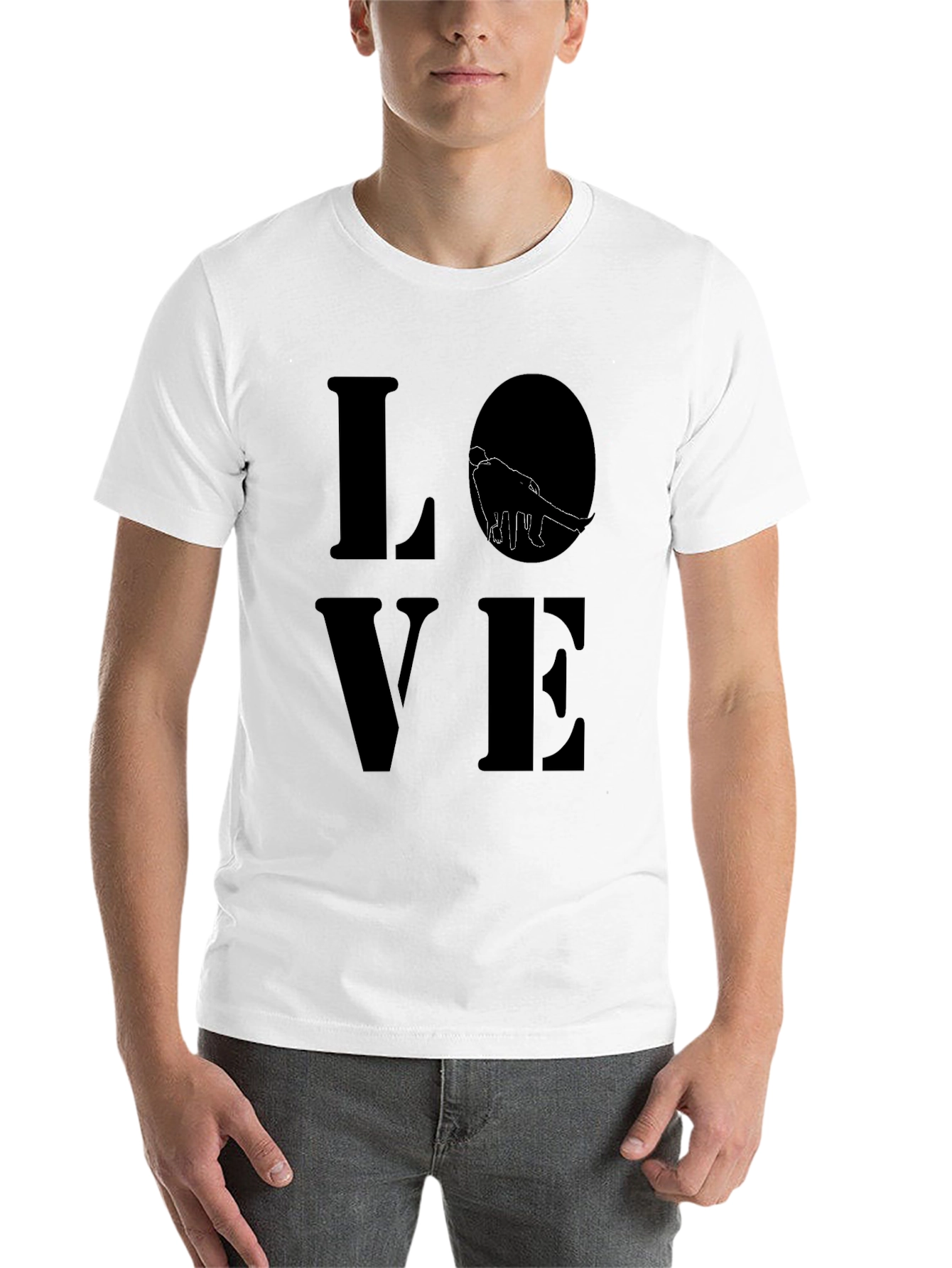 Love Graphic Black T-Shirt