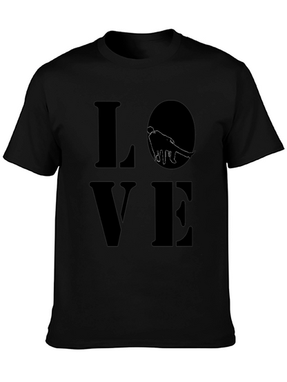 Love Graphic Black T-Shirt