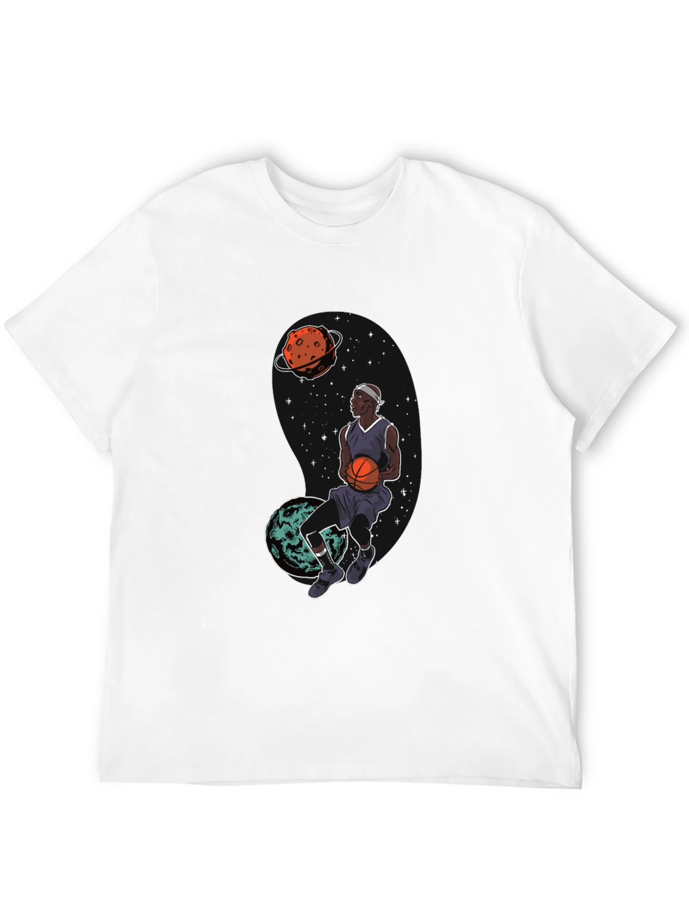 Cosmic Dunk Black Graphic Tee