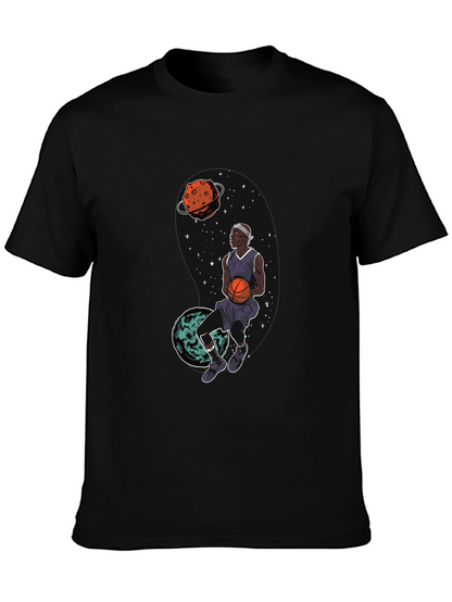 Cosmic Dunk Black Graphic Tee
