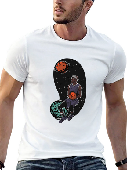 Cosmic Dunk Black Graphic Tee