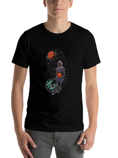 Cosmic Dunk Black Graphic Tee