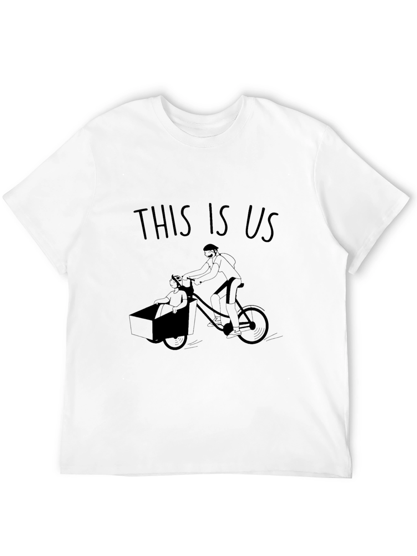 This Is Us Graphic Tee - Bike Design