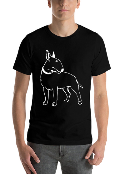 Bull Terrier Graphic Tee - Cool Dog Lover T-Shirt