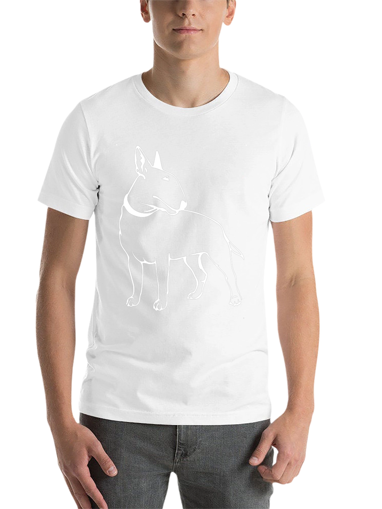 Bull Terrier Graphic Tee - Cool Dog Lover T-Shirt
