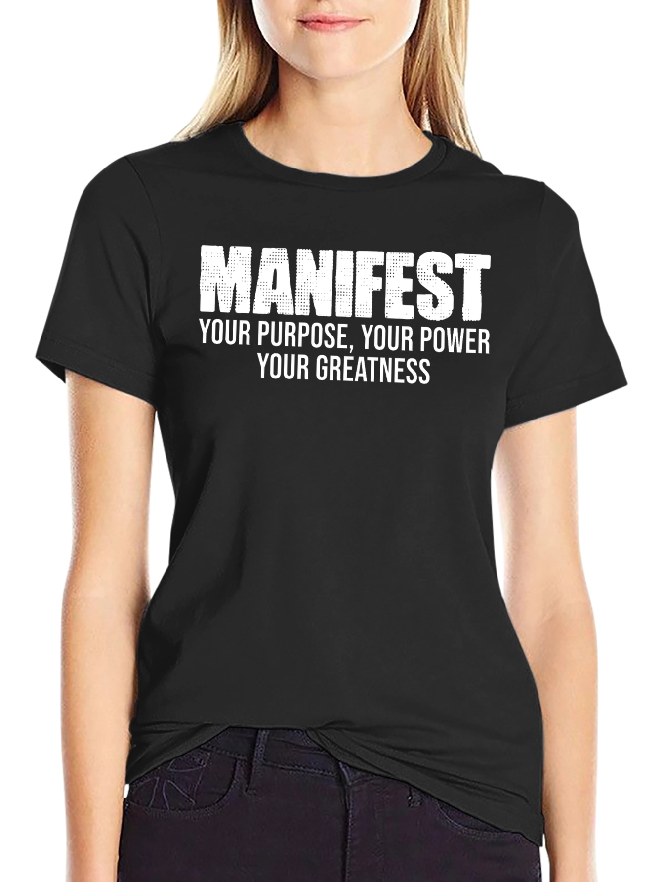 Manifest Graphic Tee - Black T-Shirt