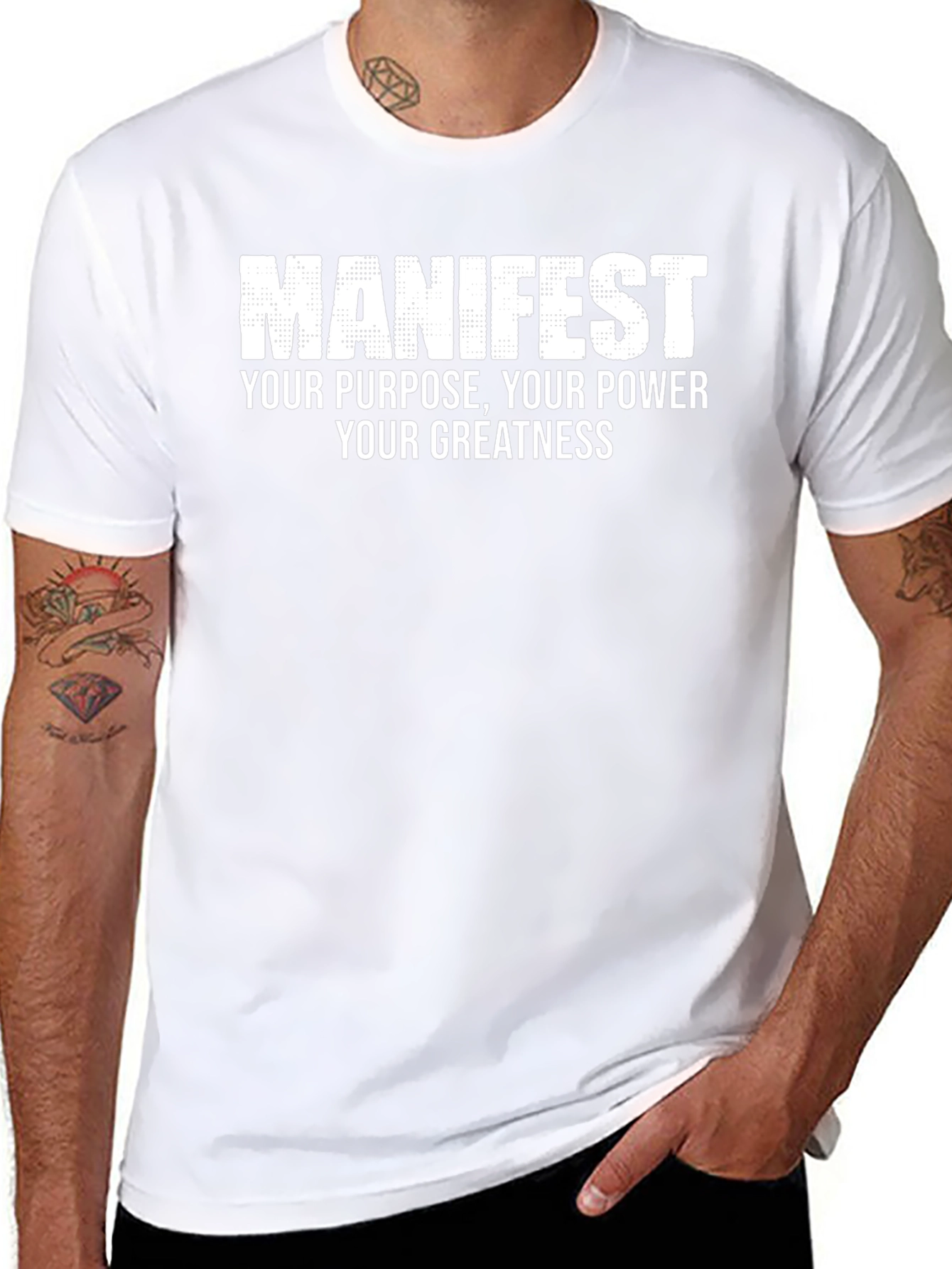 Manifest Graphic Tee - Black T-Shirt