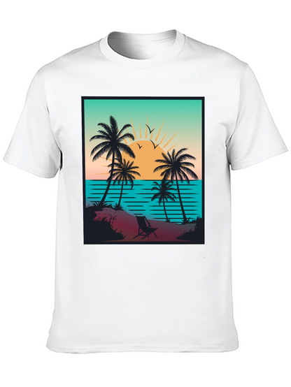 Sunset Beach Graphic Tee - Island Vibes