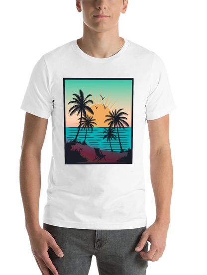 Sunset Beach Graphic Tee - Island Vibes