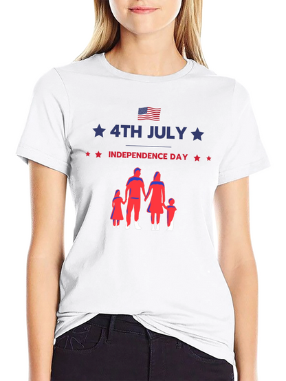 4th of July Family Independence Day T-Shirt