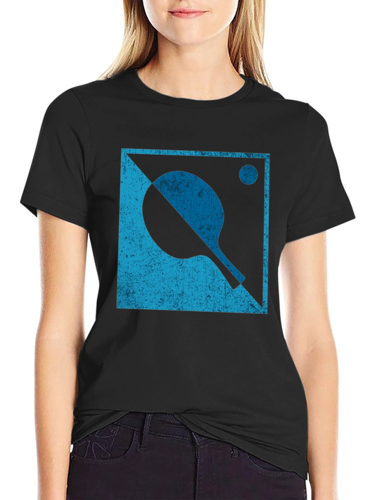 Retro Table Tennis Graphic Tee