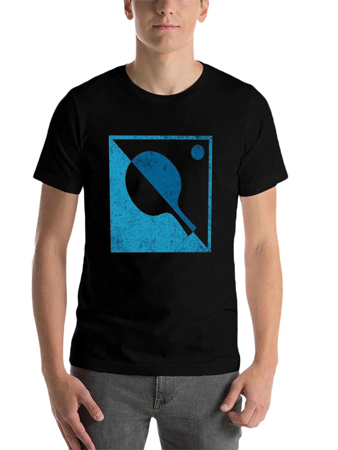 Retro Table Tennis Graphic Tee