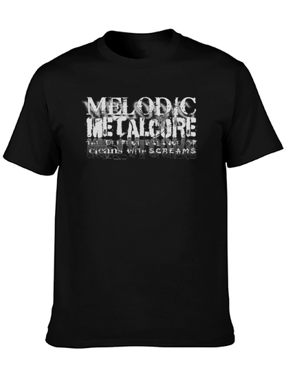 Melodic Metalcore Black T-Shirt