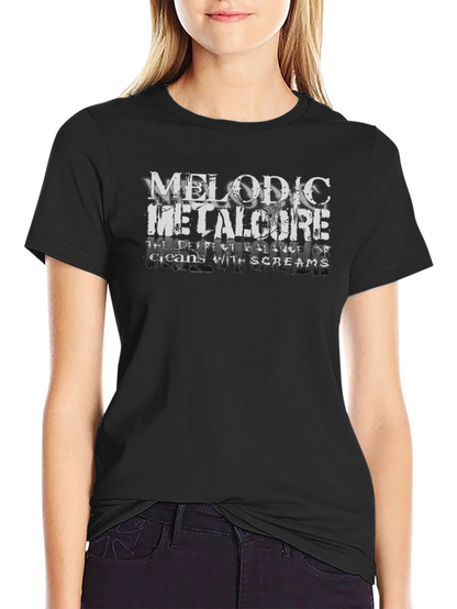 Melodic Metalcore Black T-Shirt
