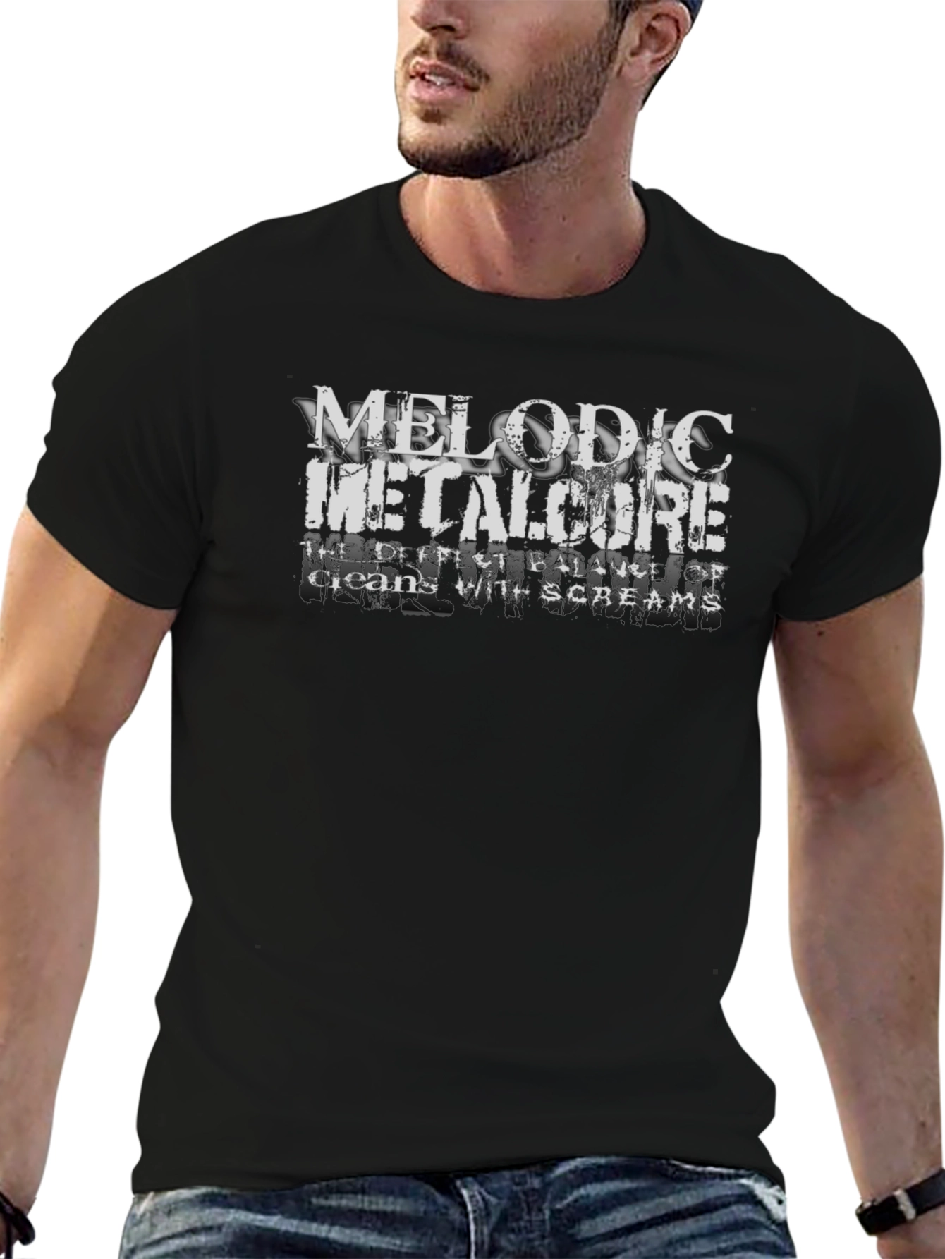 Melodic Metalcore Black T-Shirt