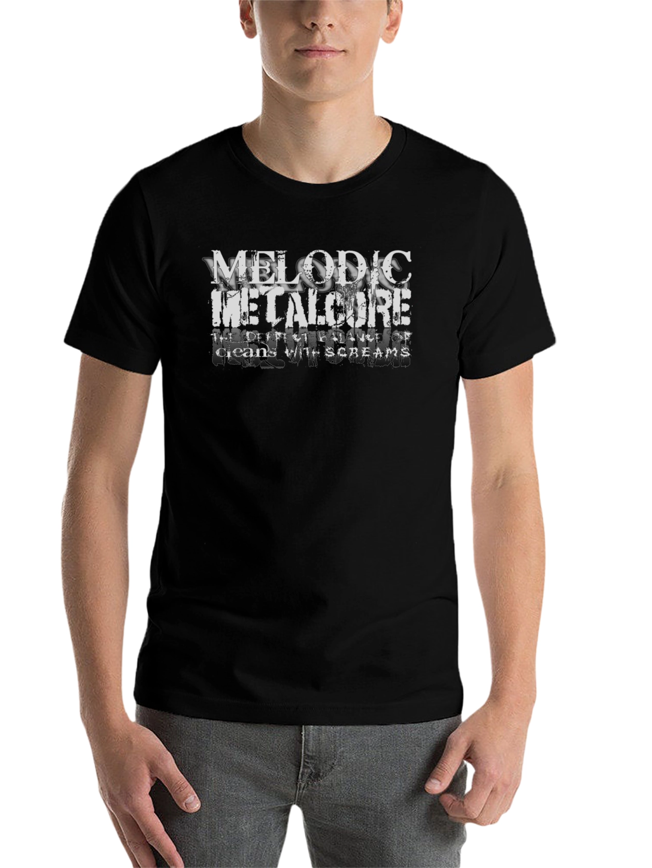 Melodic Metalcore Black T-Shirt