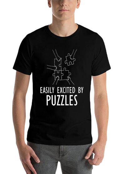 Easily Excited By Puzzles T-Shirt
