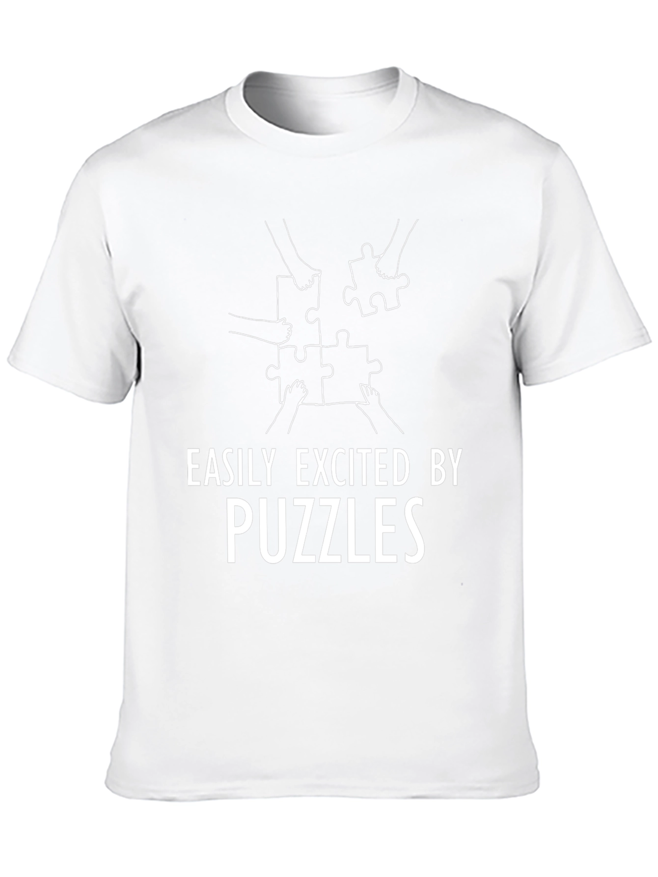 Easily Excited By Puzzles T-Shirt