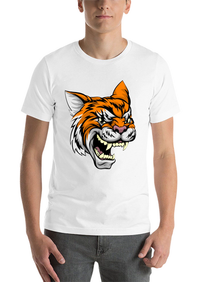 Roaring Tiger Graphic Tee - Black