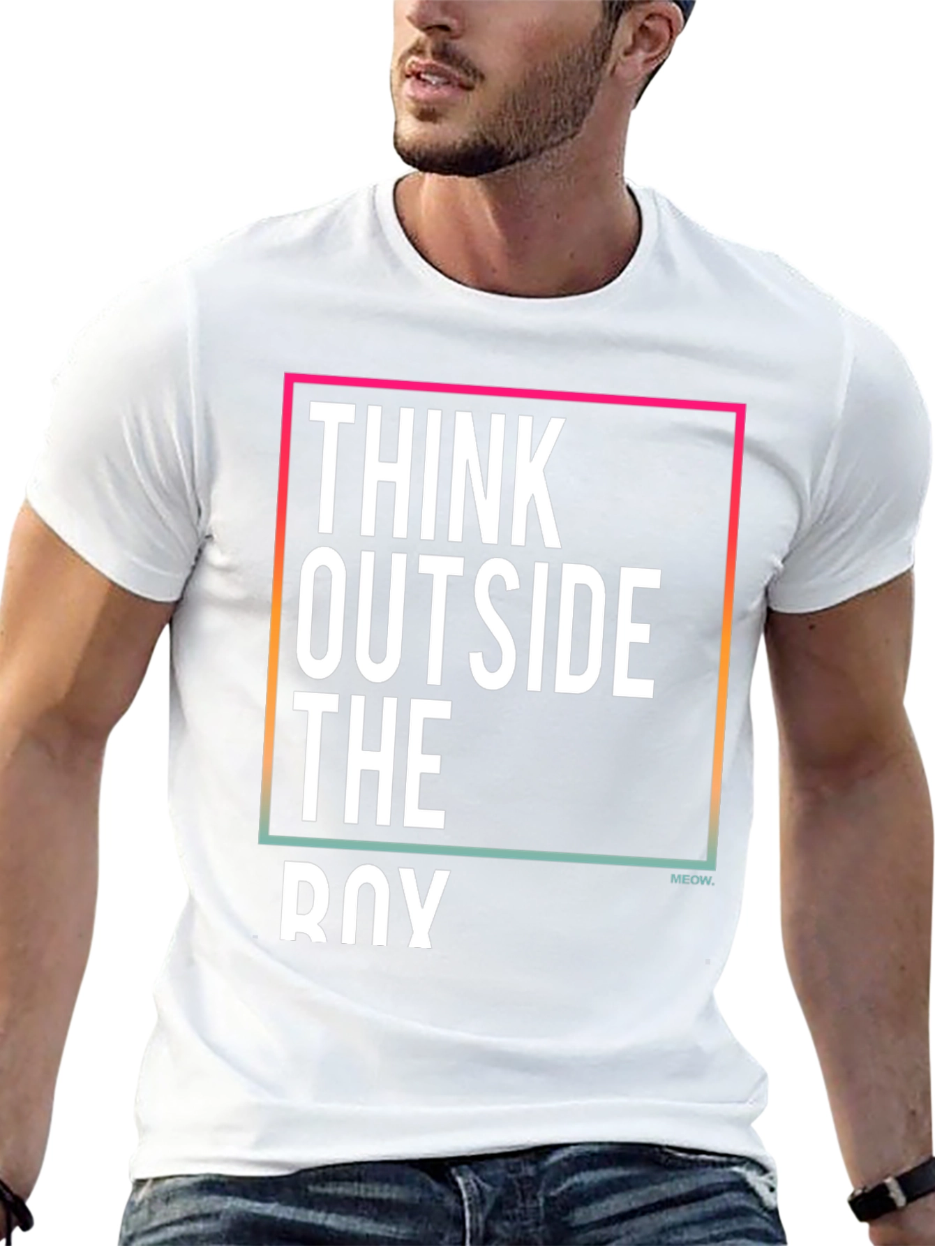 Think Outside the Box Graphic Tee