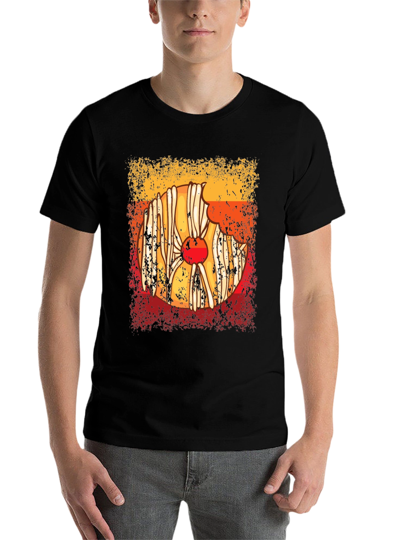 Retro Donut T-Shirt - Eat Me Graphic Tee
