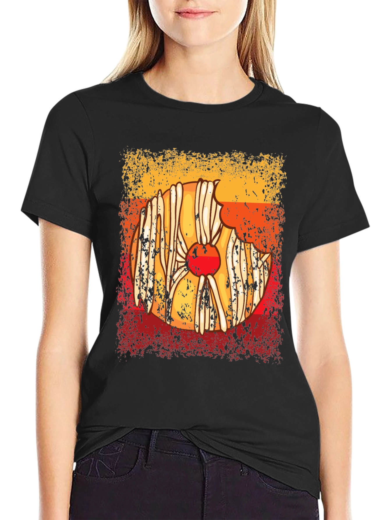 Retro Donut T-Shirt - Eat Me Graphic Tee