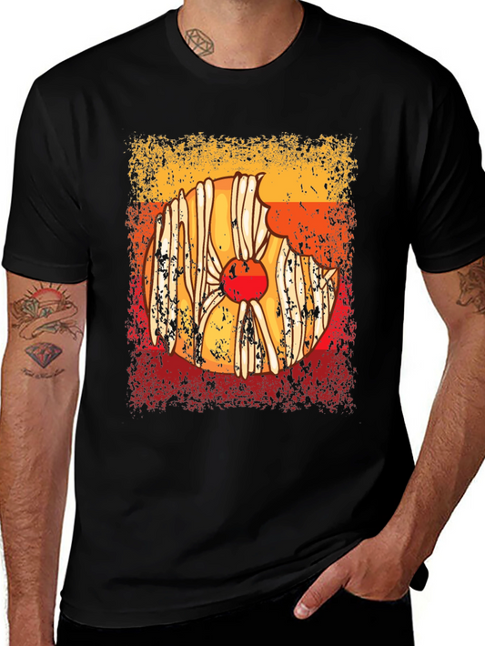 Retro Donut T-Shirt - Eat Me Graphic Tee