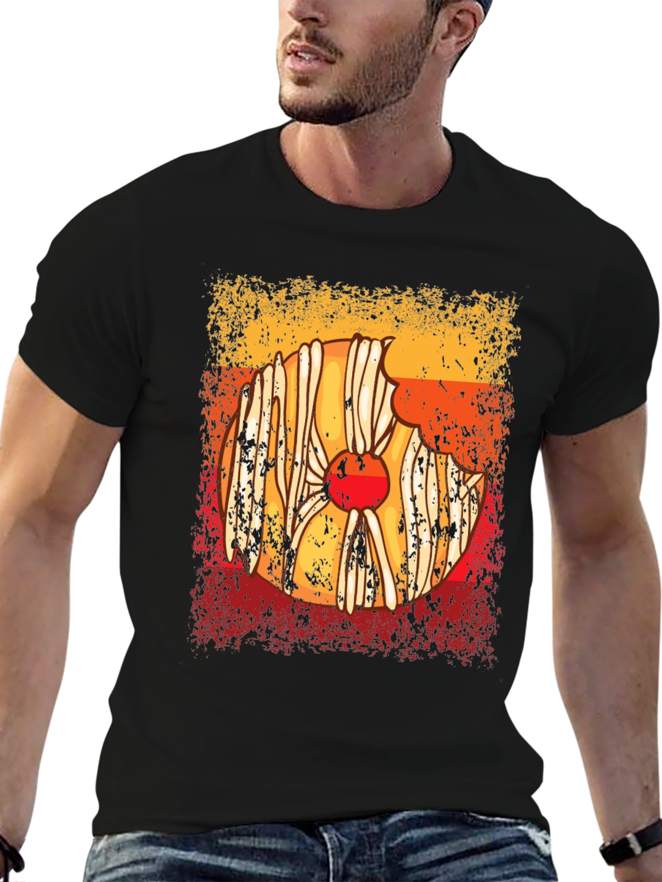 Retro Donut T-Shirt - Eat Me Graphic Tee