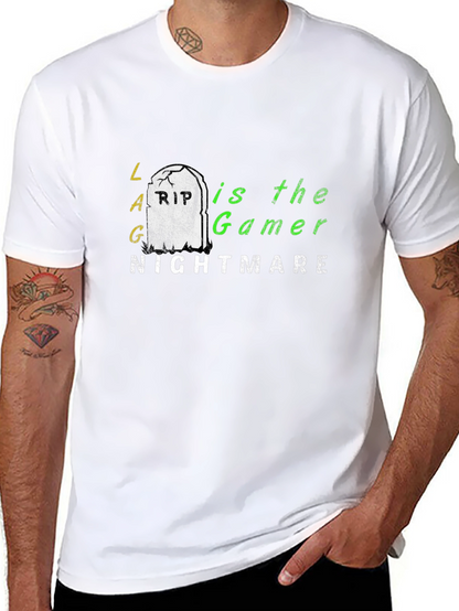 LAG is the Gamer Nightmare T-Shirt - Black