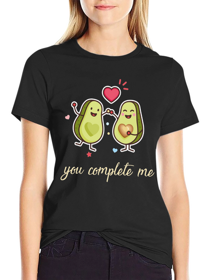 Avocado Couple T-Shirt - You Complete Me
