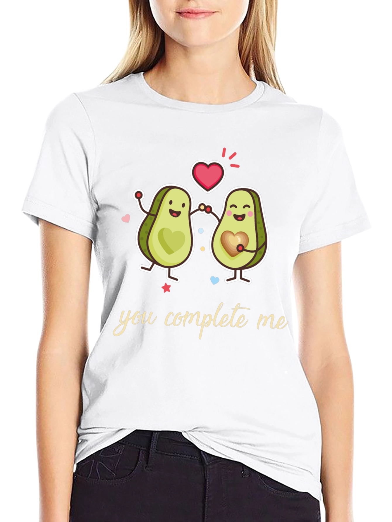 Avocado Couple T-Shirt - You Complete Me