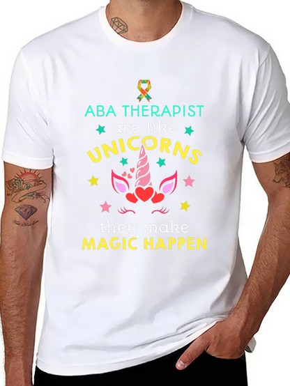 ABA Therapist Unicorn Magic T-Shirt