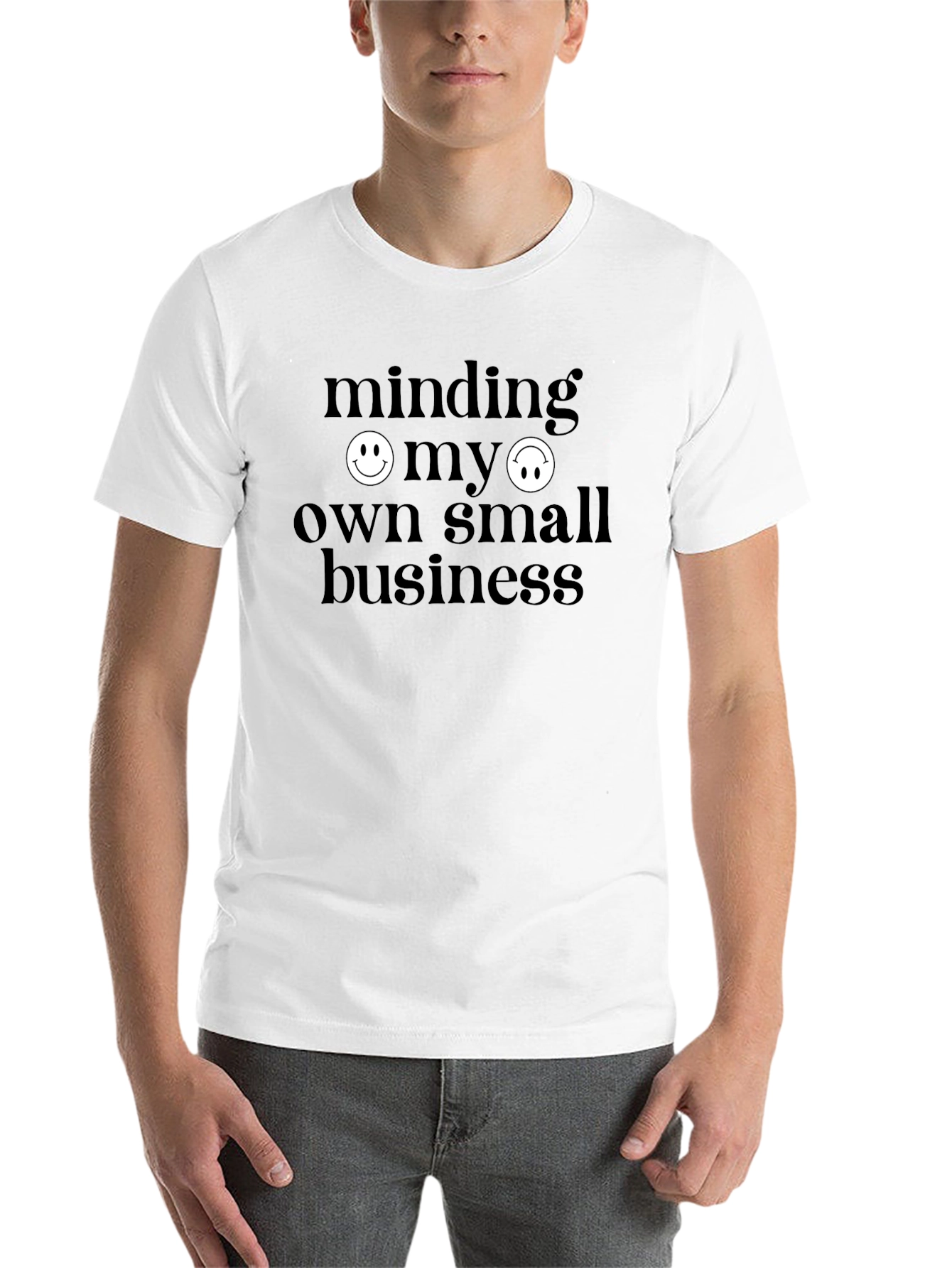 Minding My Own Small Business Graphic T-Shirt