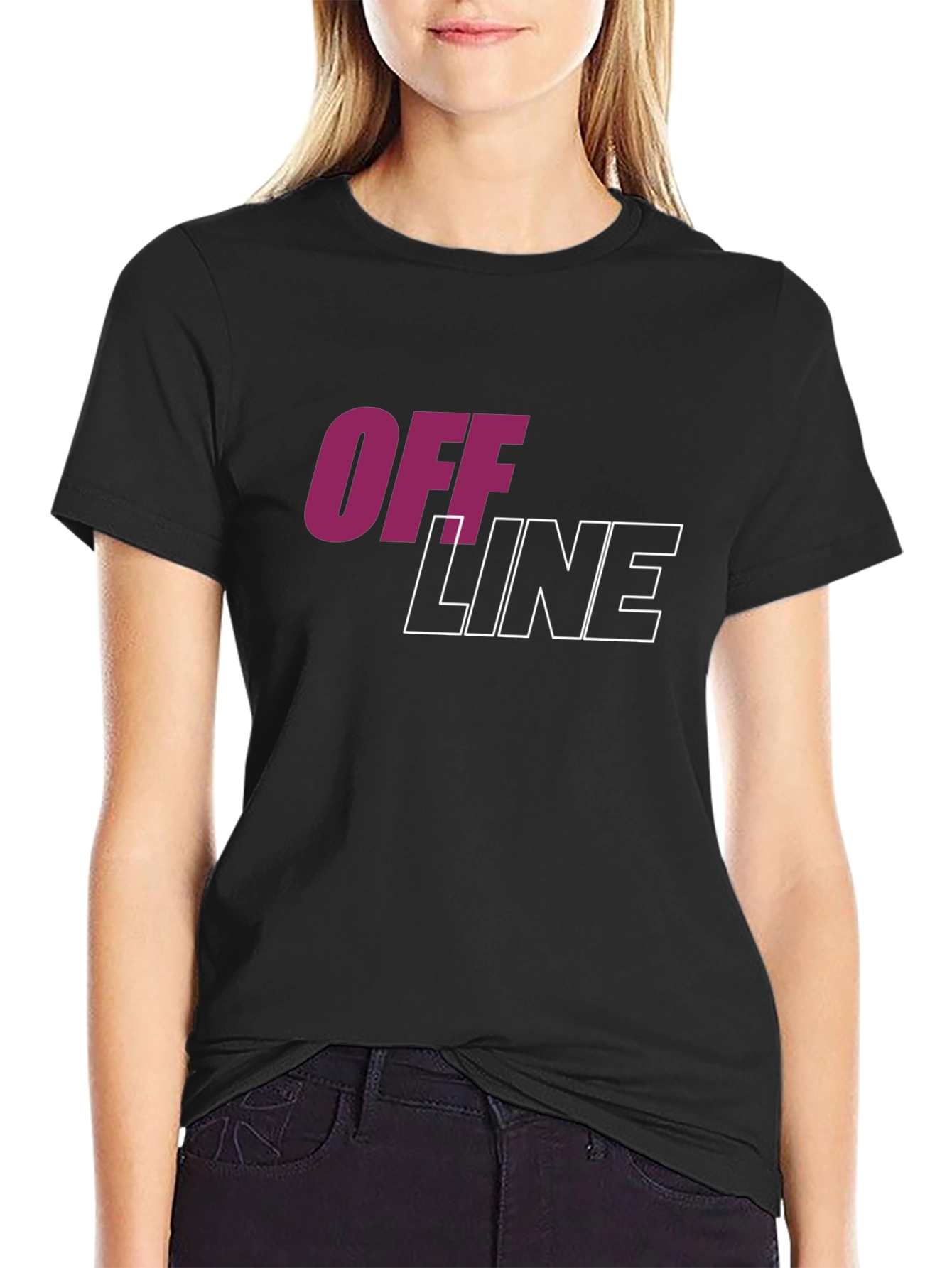 Offline Graphic Tee - Cool & Trendy