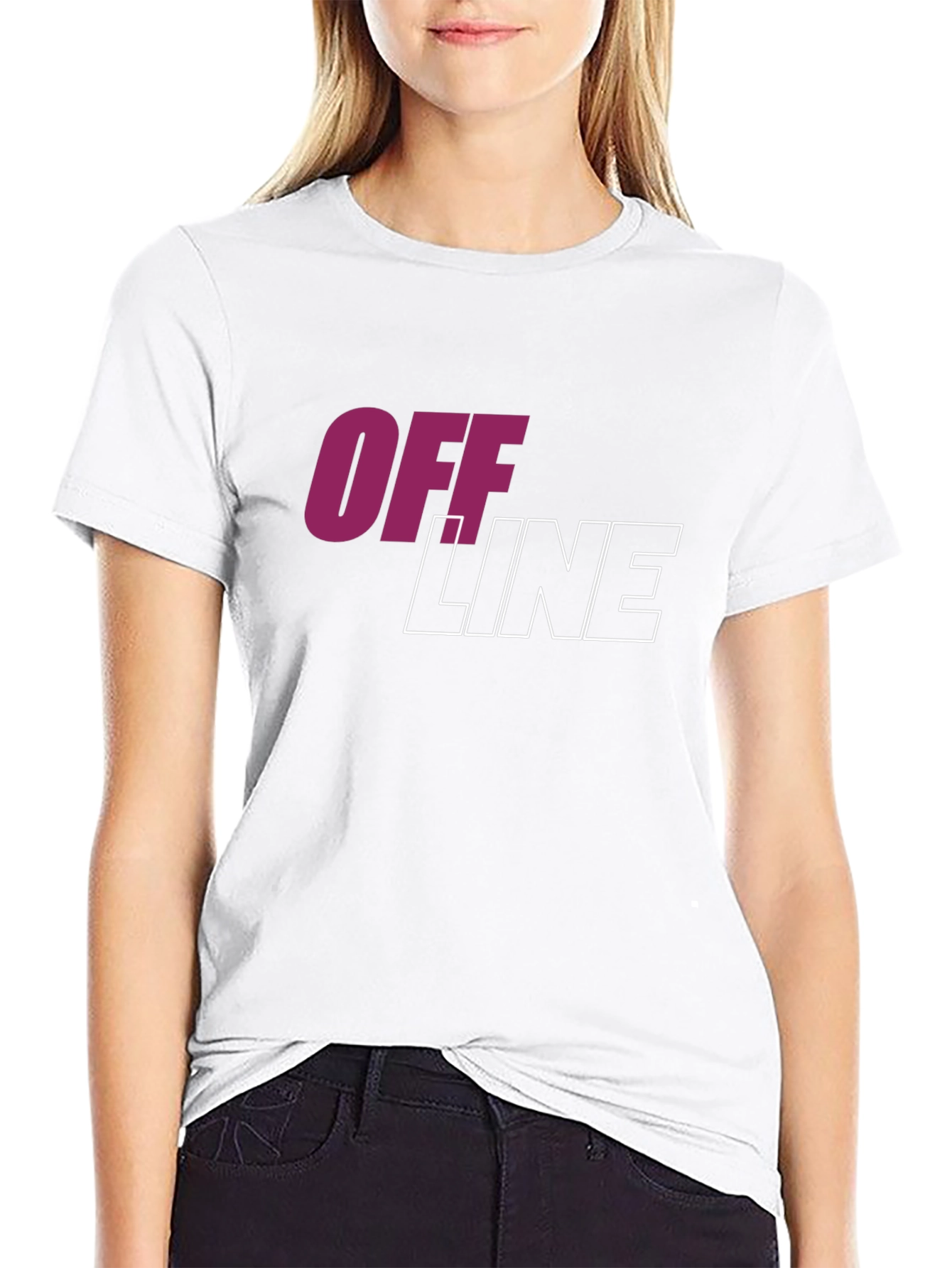 Offline Graphic Tee - Cool & Trendy