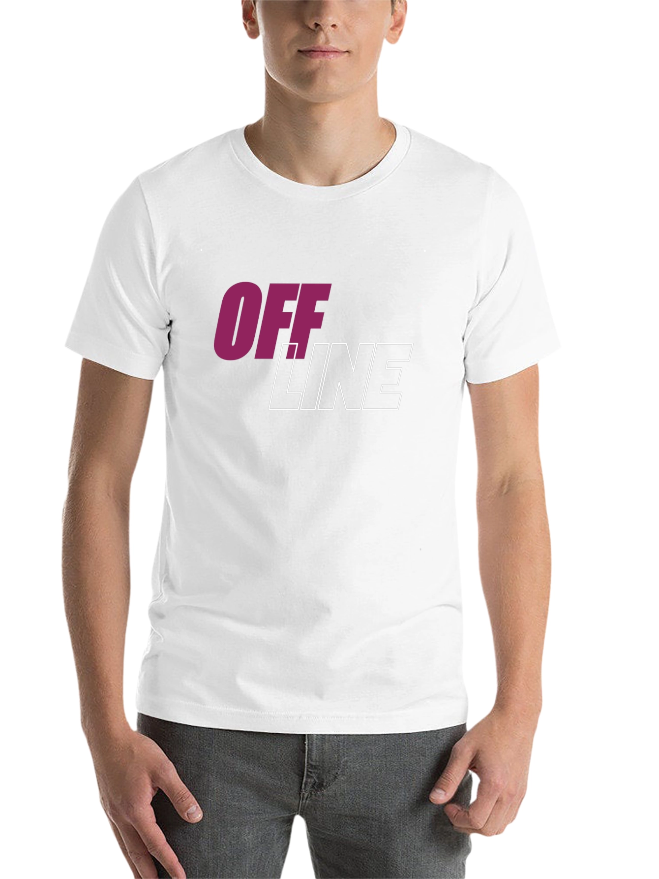 Offline Graphic Tee - Cool & Trendy