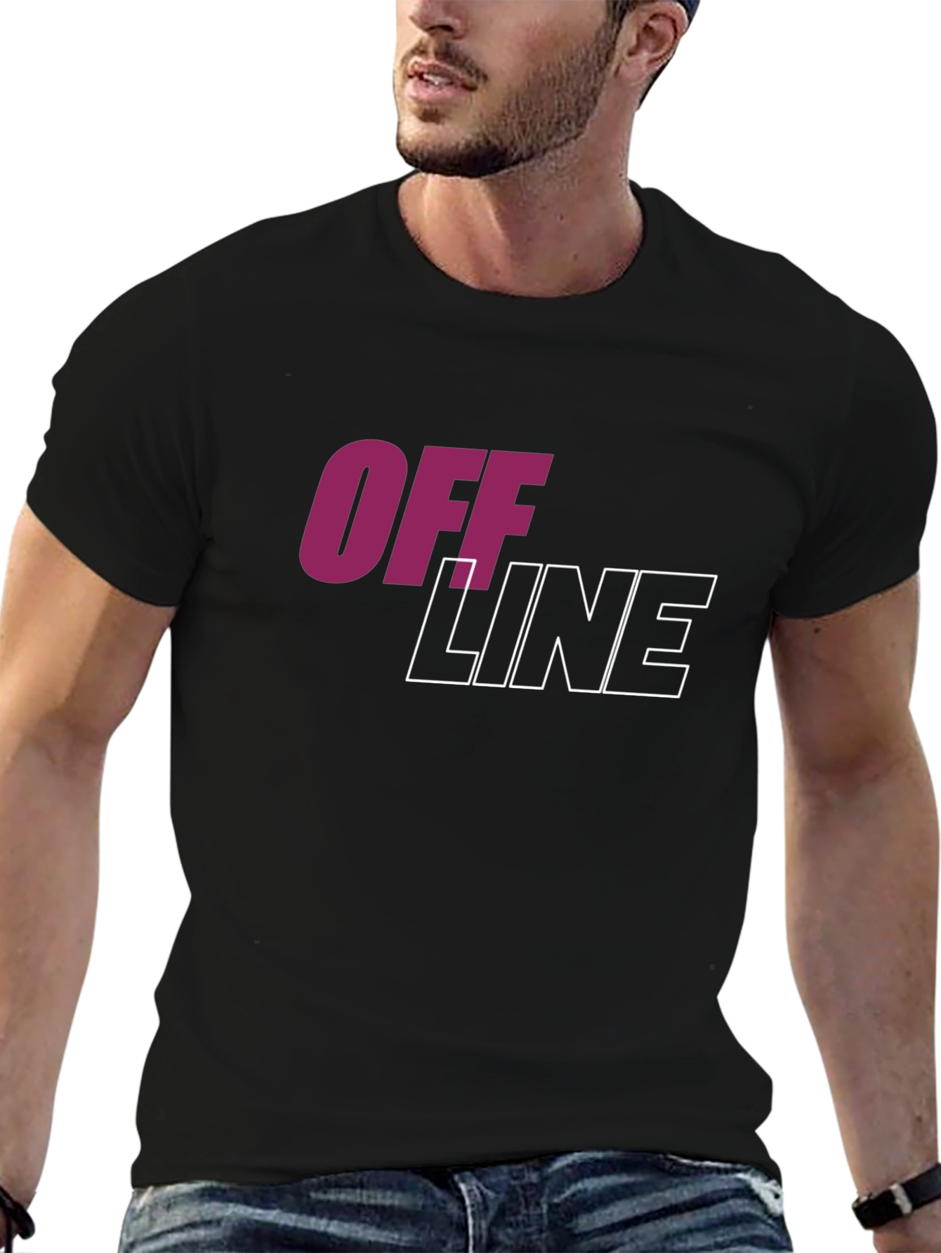 Offline Graphic Tee - Cool & Trendy