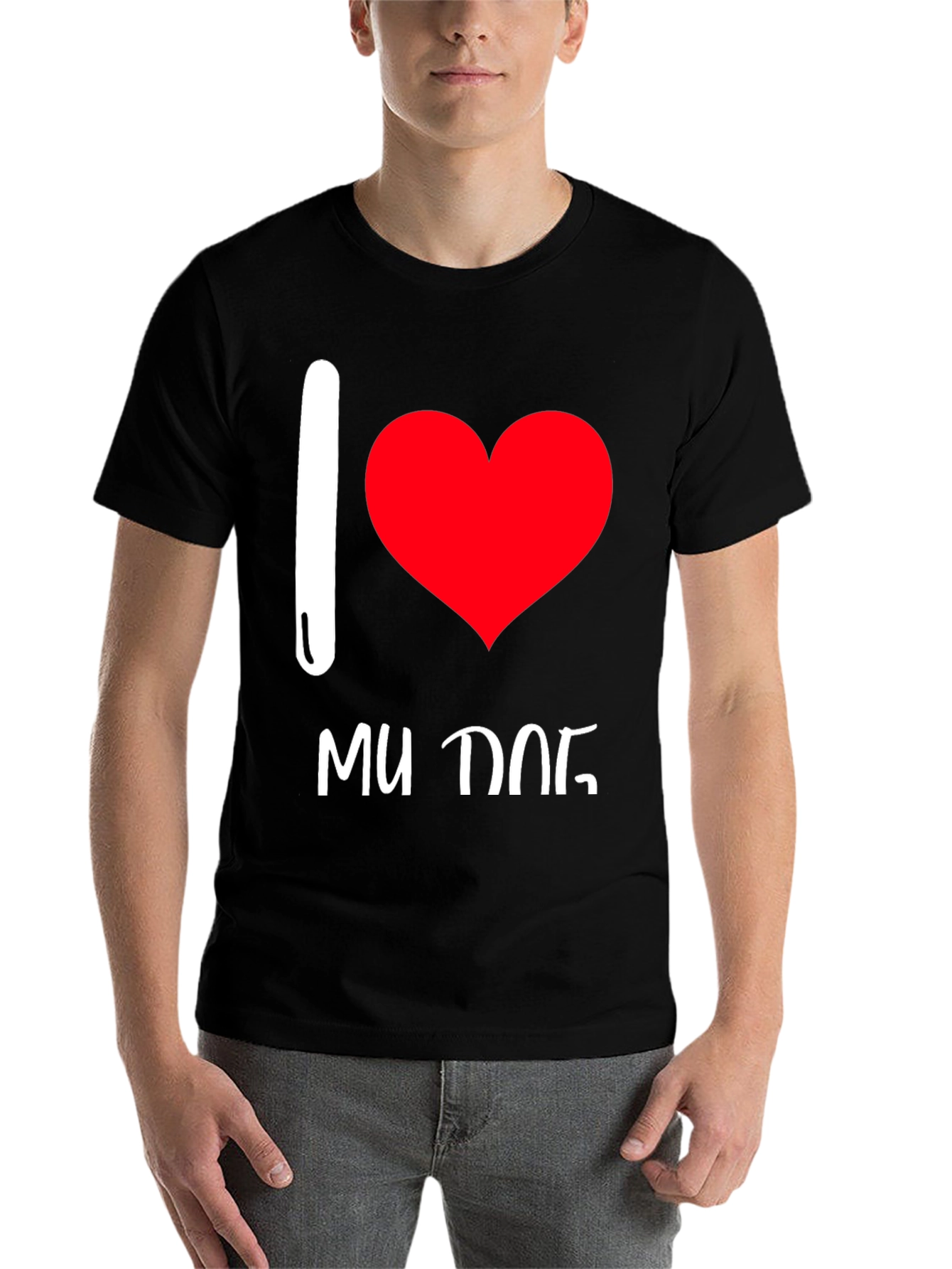 I Love My Dog Graphic Tee