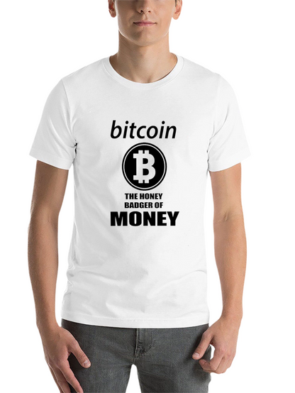 Bitcoin Honey Badger T-Shirt - Crypto Enthusiast Tee