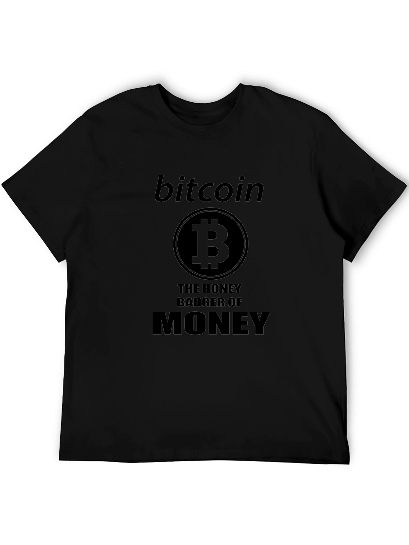 Bitcoin Honey Badger T-Shirt - Crypto Enthusiast Tee