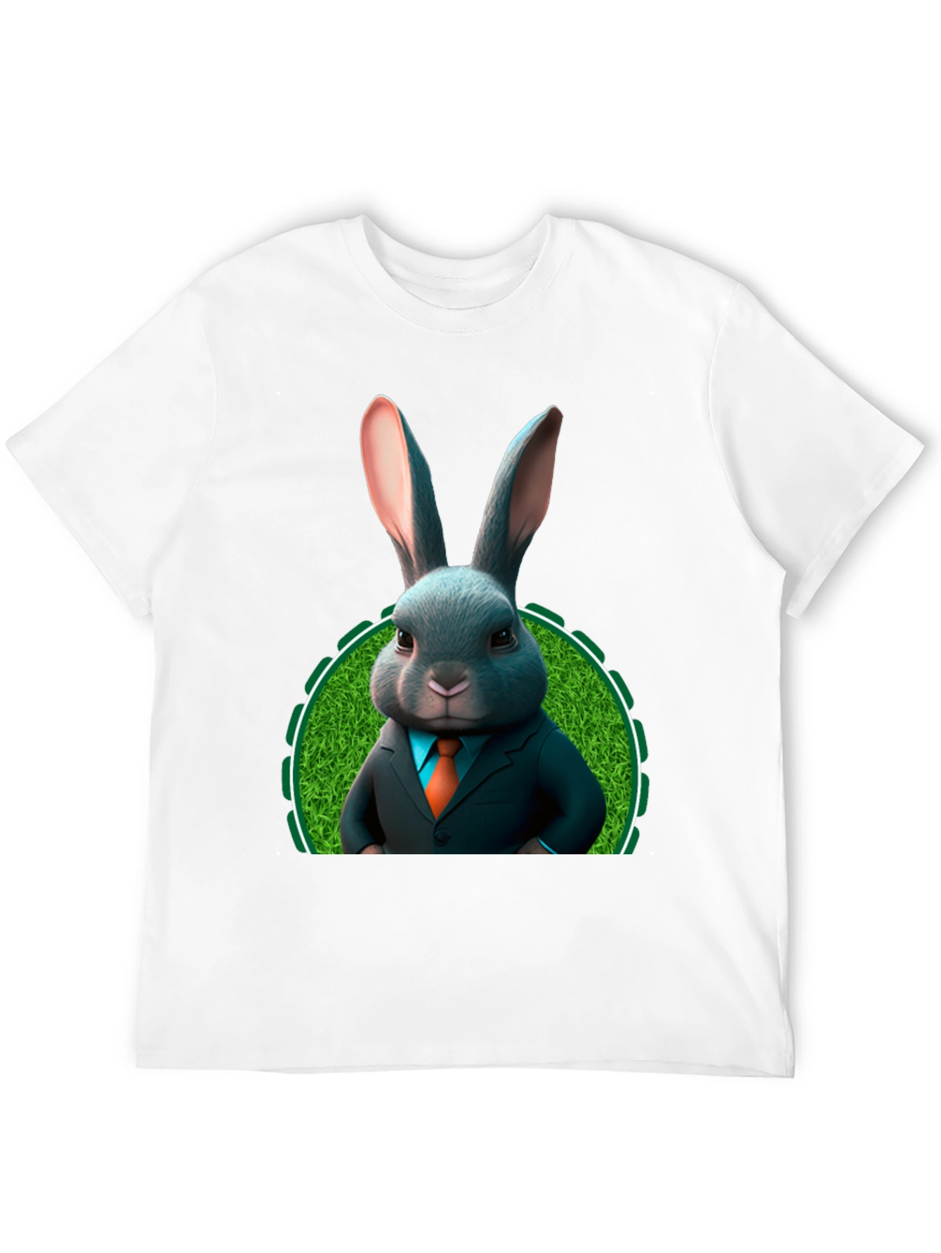 Bunny Business T-Shirt - Easter Rabbit in Suit