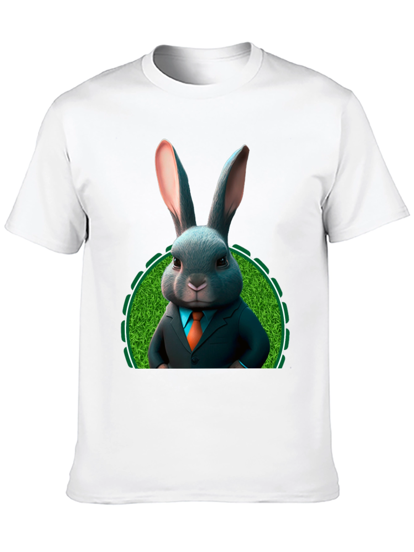 Bunny Business T-Shirt - Easter Rabbit in Suit