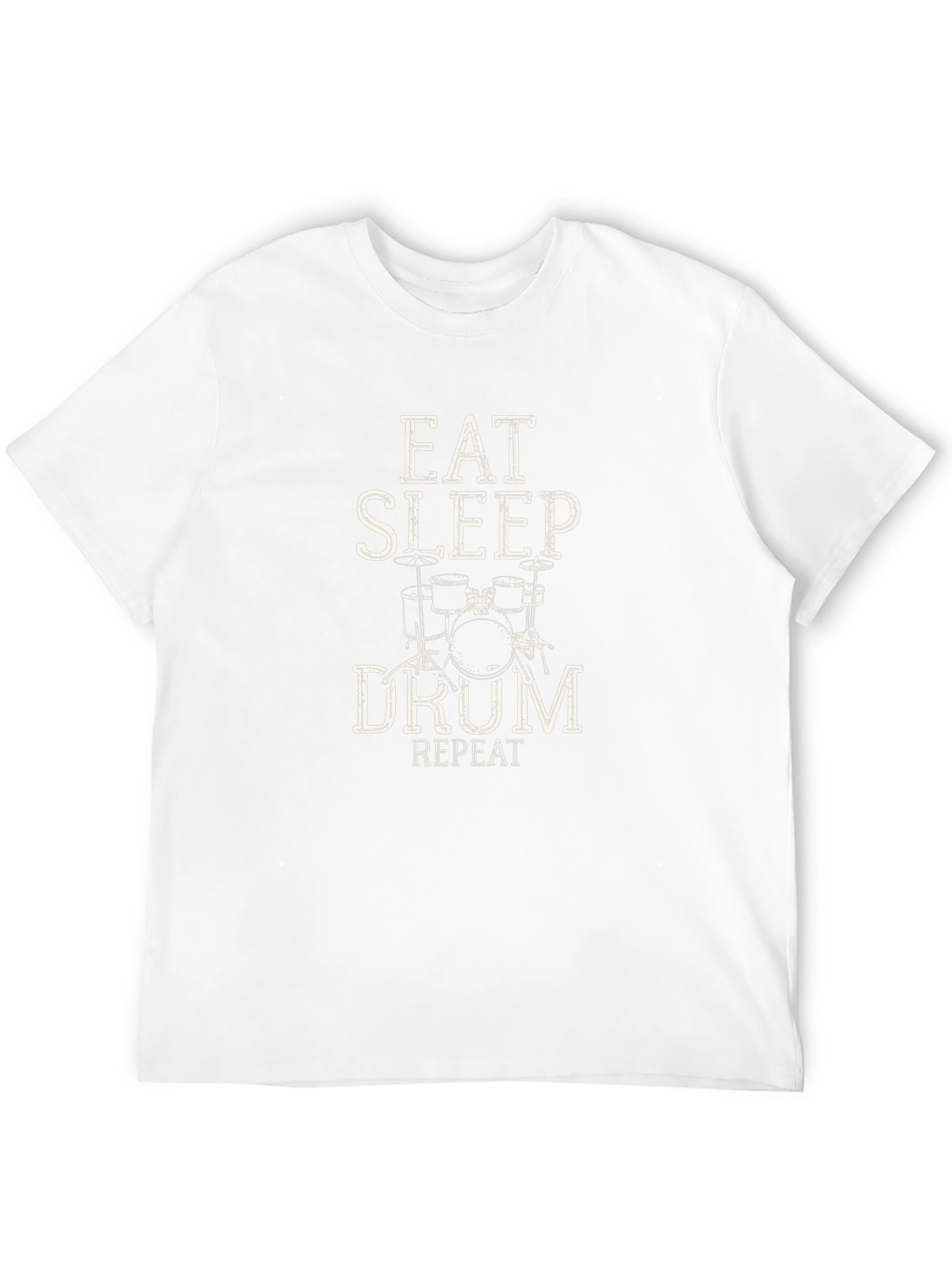 Eat Sleep Drum Repeat Graphic T-Shirt
