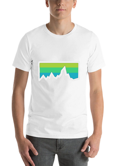 Mountain Graphic Tee - Black Casual T-Shirt