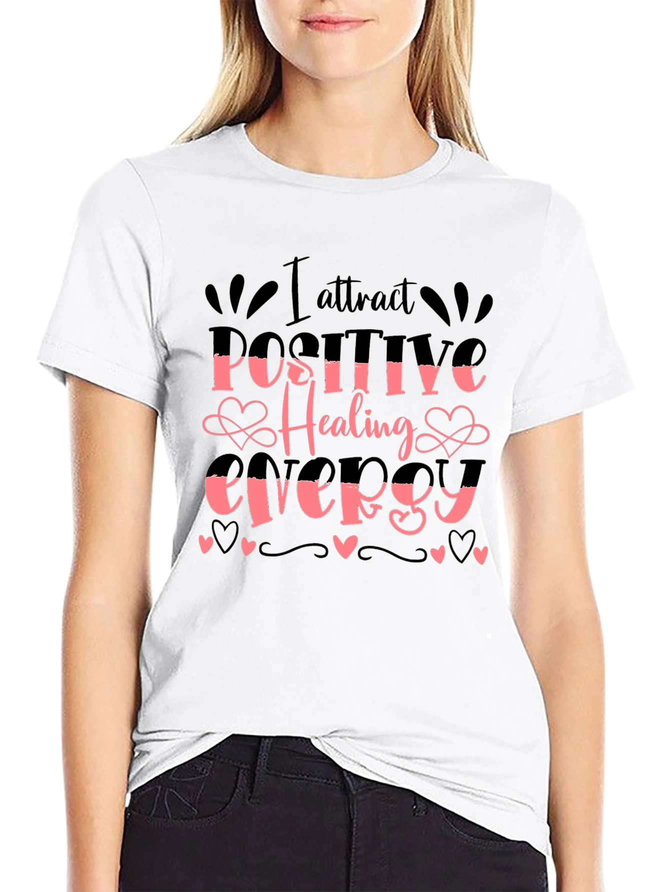 Positive Healing Energy Graphic Tee