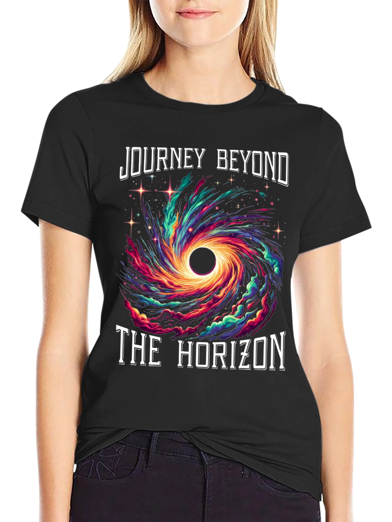 Journey Beyond T-Shirt - Space Horizon Tee